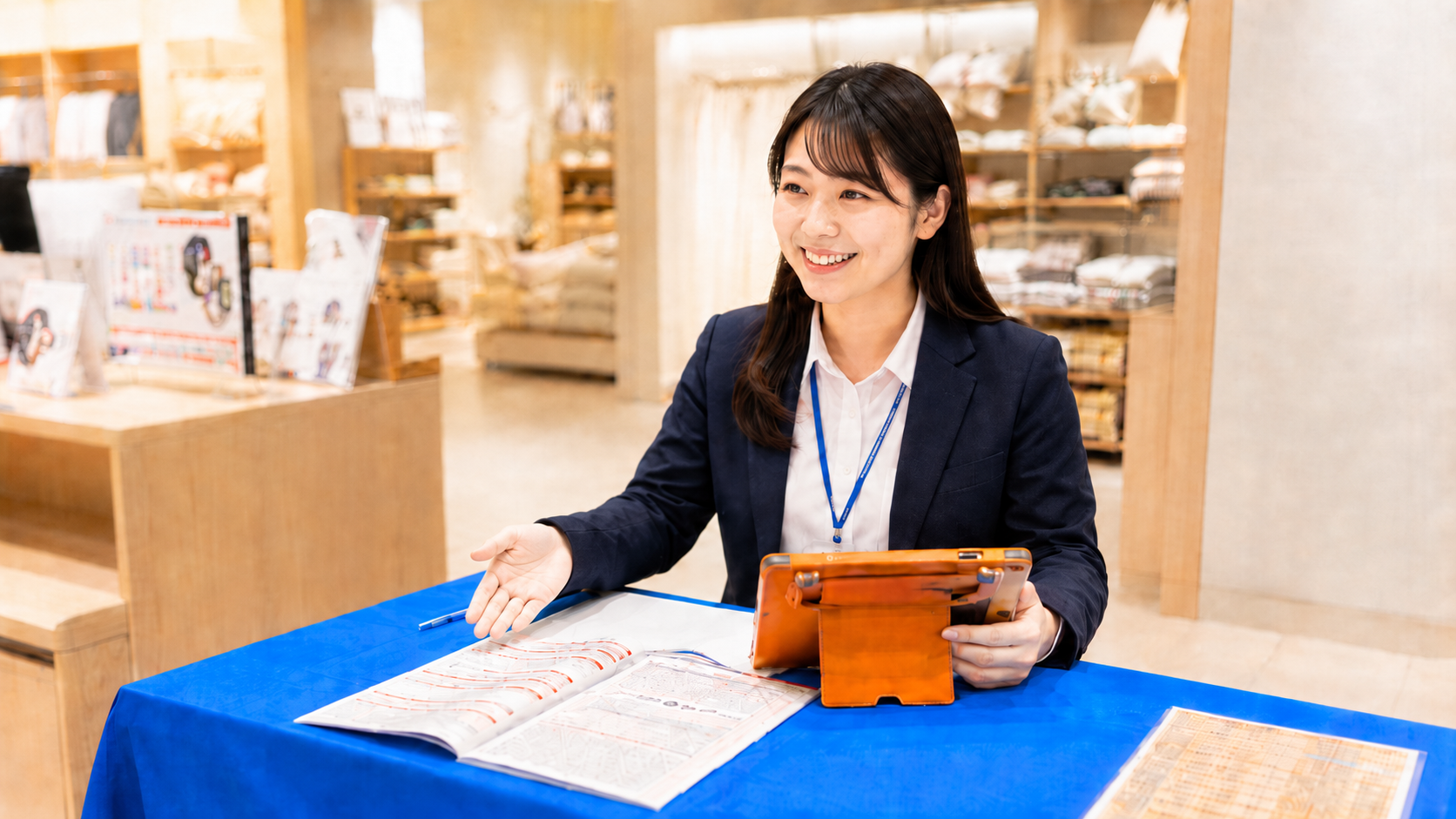 店舗イベントでお客様対応をするField Salesスタッフ
